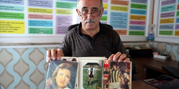 Ünlülerin İmzalı Fotoğraflarını 45 Yıldır Saklıyor