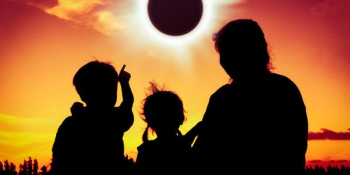 Parçalı güneş tutulması başladı