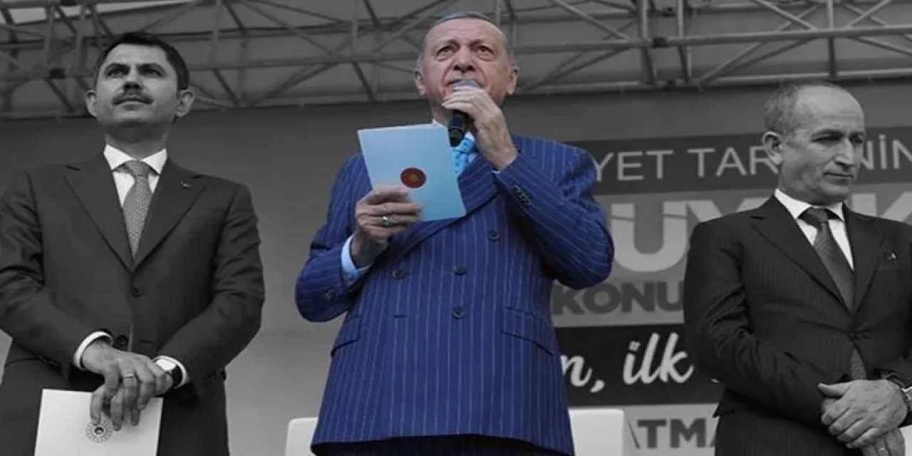 Erdoğan temel atma töreninde konuşurken dikkat çeken bir ses duyuldu