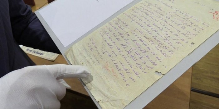 Atatürk'ün Çanakkale Savaşları'ndaki 'hücum Emri' Araştırma Merkezinde Sergileniyor