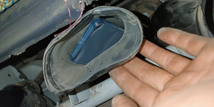 Habur Sınır Kapısı'nda Kaçak Cep Telefonu Operasyonu Yapıldı