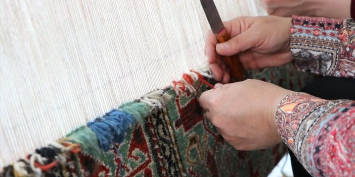 Gaziantepli Kadınların Dokuduğu Halılar Japon Evlerini Süslüyor