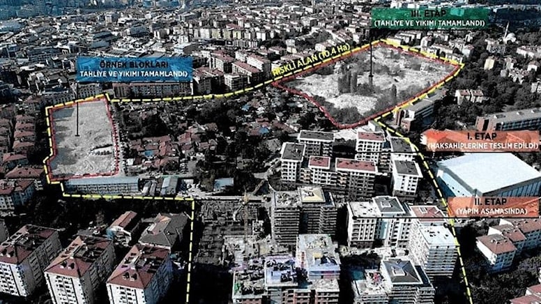 Kentsel dönüşüm projesi mahkemeye takıldı, bakanlık yeni plan hazırladı