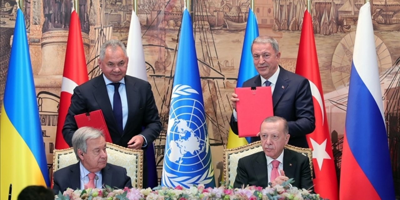 Bm: Ukrayna, Tahıl Anlaşmasıyla 3 Ayda 10 Milyon Ton Tahıl Ve Gıda Maddesi Sevketti