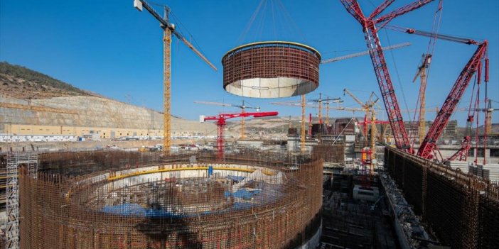Akkuyu Ngs'nin 3. Ünitesinde İç Koruma Kabuğunun İnşaatı Devam Ediyor
