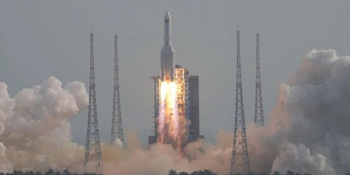 Çin Roketinin Düştüğü Yer Belli Oldu