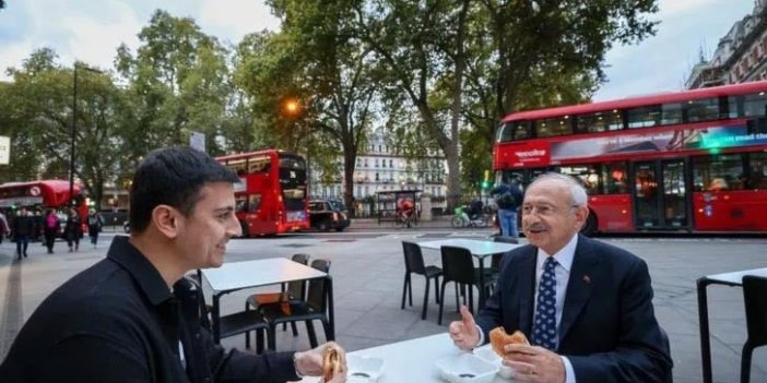 Londra'da Yenen Hamburger Gündem Oldu