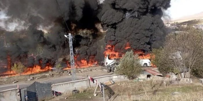 Ağrı'da yolcu otobüsü ile tanker çarpıştı: 7 ölü