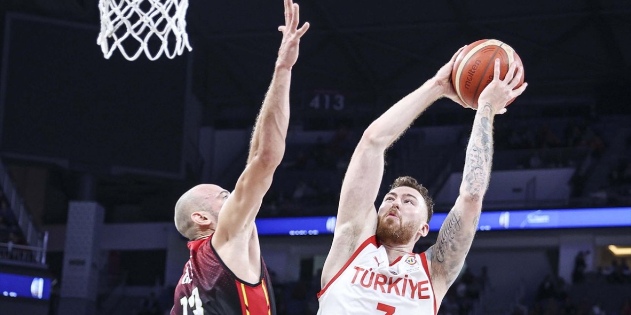 A Milli Erkek Basketbol Takımı, Belçika'yı 86-52 Mağlup Etti