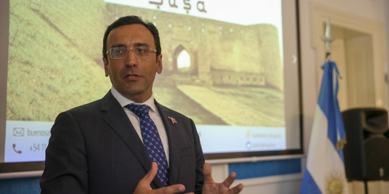 Azerbaycan'ın Özgürleştirdiği Şuşa Şehri Arjantin'de Anlatıldı
