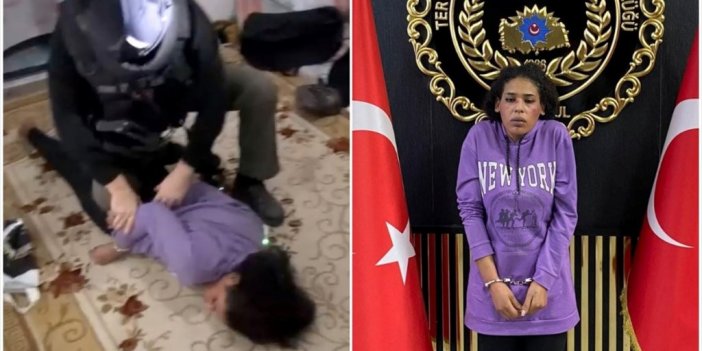 Beyoğlu'ndaki Terör Saldırısı Şüphelisinin Yakalanmasına İlişkin Görüntüler Yayımlandı