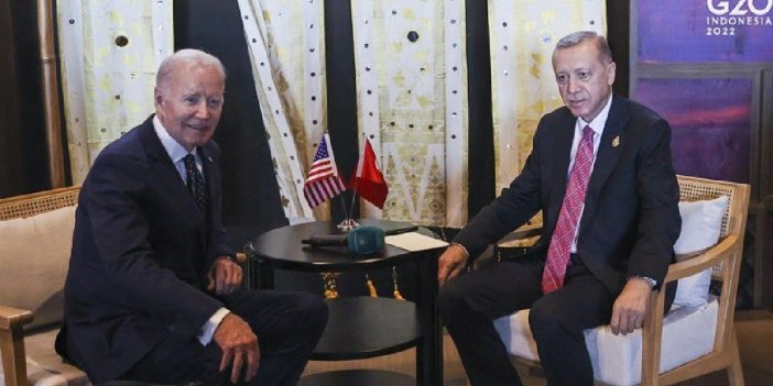 Erdoğan, G20'de Biden ile Görüştü