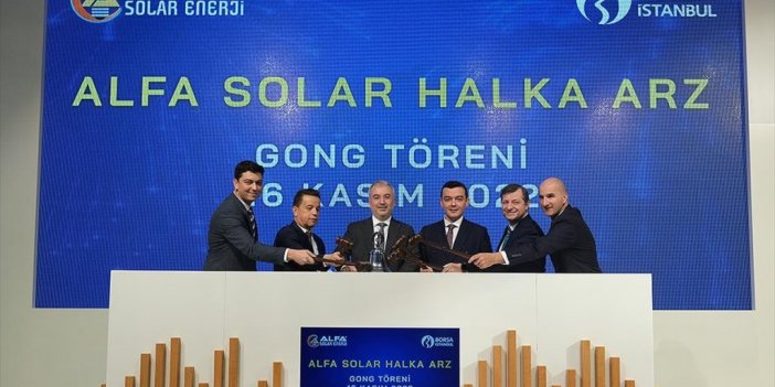 Borsa İstanbul’da Gong Alfa Solar İçin Çaldı