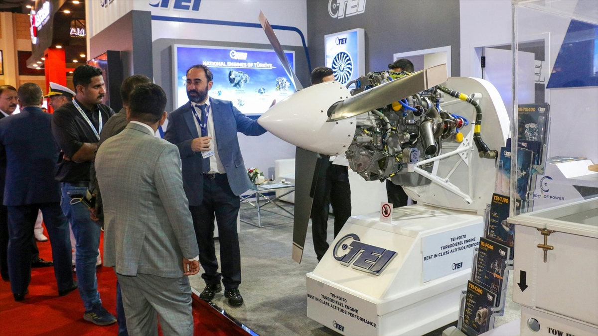 Teı'nin Özgün Motorları Pakistan'daki Ideas 2022 Fuarı'nda Sergileniyor