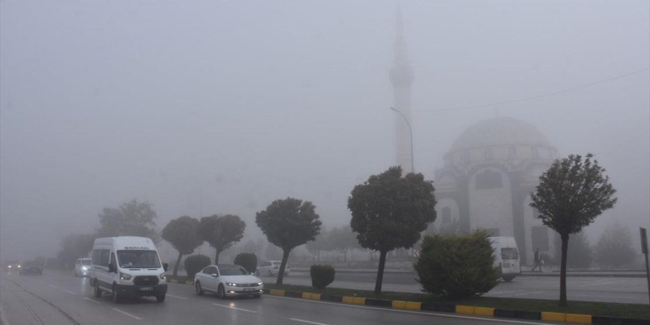 Gaziantep'te Sis Etkili Oldu