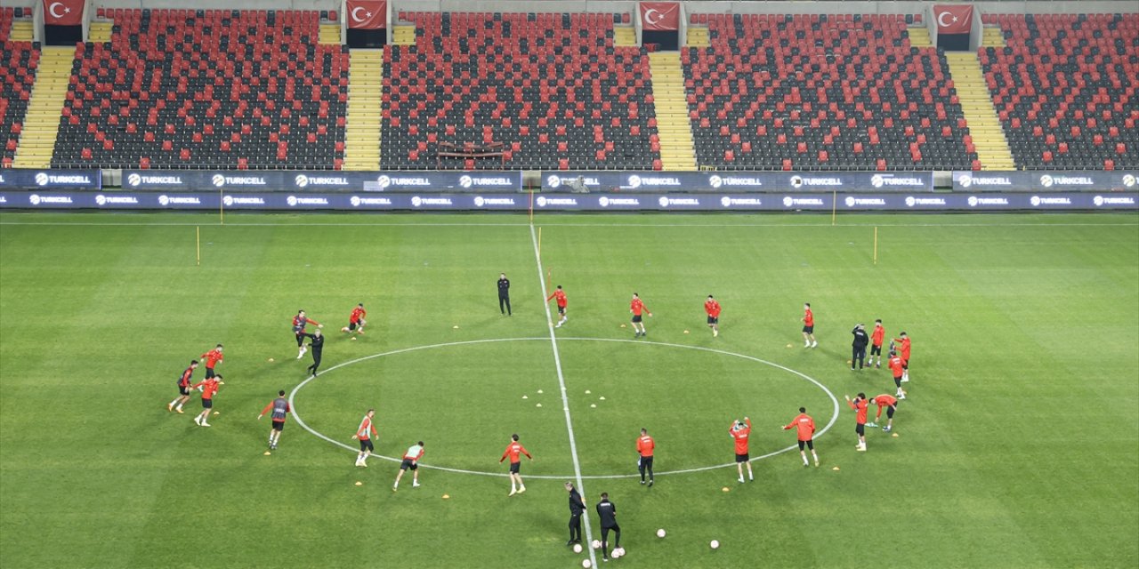 A Milli Futbol Takımı Çekya Maçına Hazır