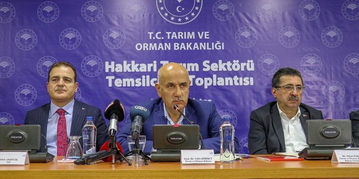 Bakan Kirişci: Tarımı Desteklemeye Devam Edeceğiz