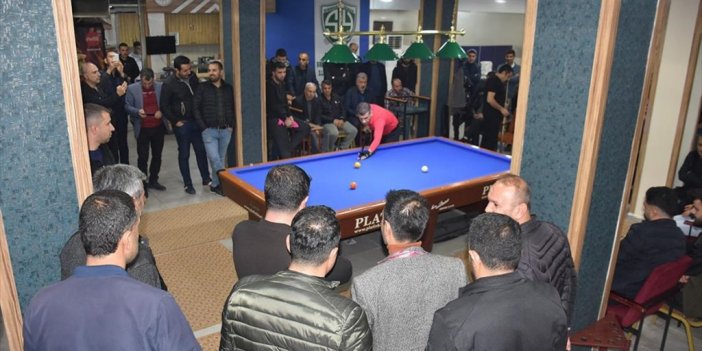 Dünya Şampiyonu Bilardocular, Şırnak'ta Deneyimlerini Aktardı