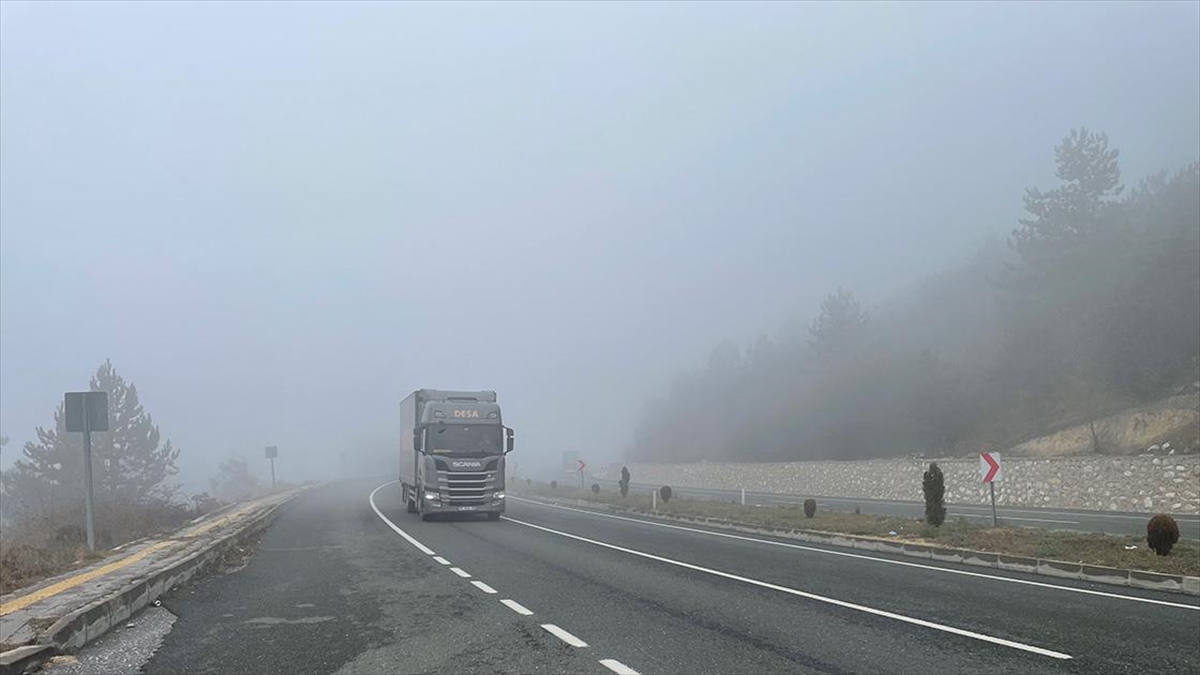 Ilgaz Dağı'nda Sis Etkili Oldu