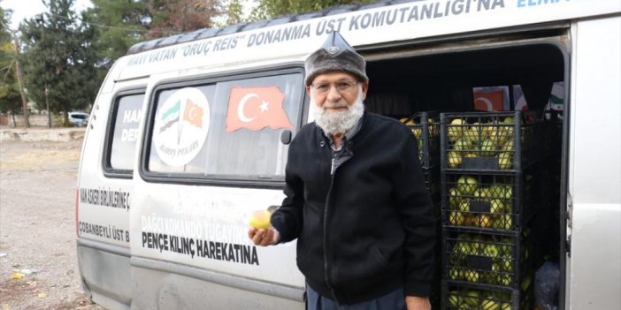 Denizlili Çiftçi, Pençe-kılıç Harekatı'ndaki Askerlere Elma Götürmek Üzere Yola Çıktı