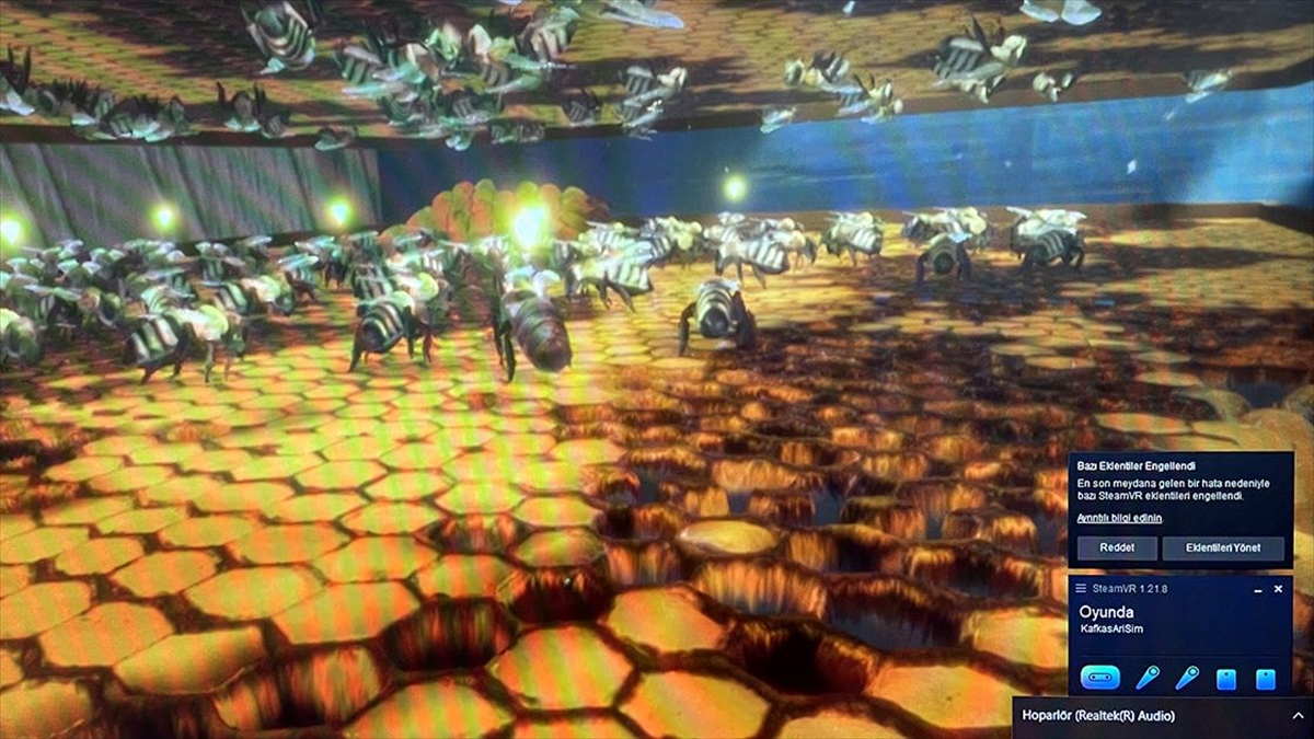 Kafkas Arısının Yaşamı "Sanal" Ortama Taşındı