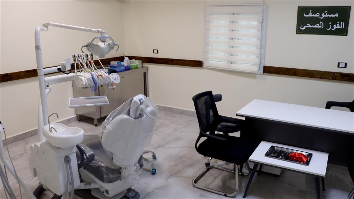 Suriye'nin İdlib İlinde Kamplarda Kalanlara Hizmet Verecek Sağlık Merkezi Açıldı