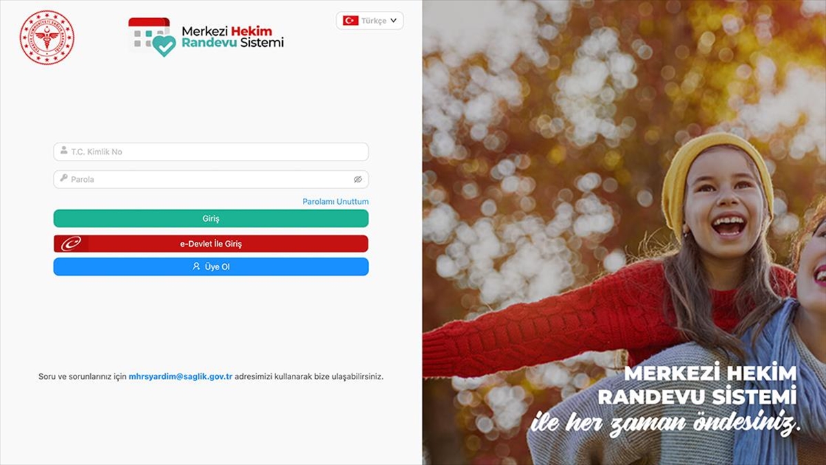 Yılbaşından Bu Yana Mhrs Üzerinden 200 Milyon Randevu Alındı