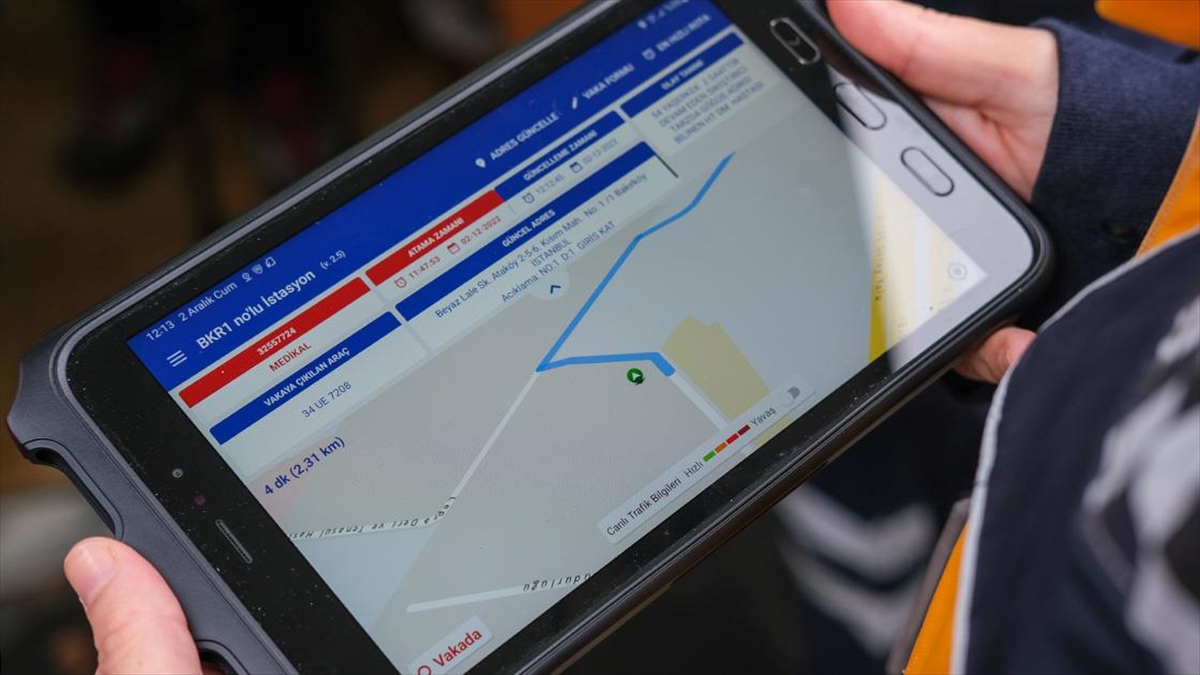 İstanbul'daki Sağlık Ekipleri 'Elektronik Vaka Sistemi' İle Vakalara Çok Daha Hızlı Müdahale Ediyor