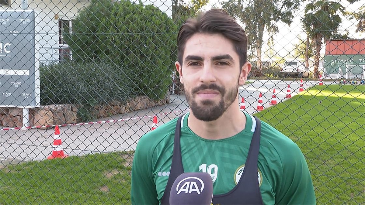 Giresunsporlu Futbolcu Rahmetullah Berişbek, Süper Lig'in İkinci Yarısına Ümitle Bakıyor