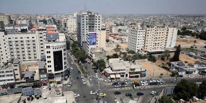 Abluka Nedeniyle Kısıtlı İnşaat Malzemesinin Girebildiği Gazze'de 120 Bin Konut Açığı Var
