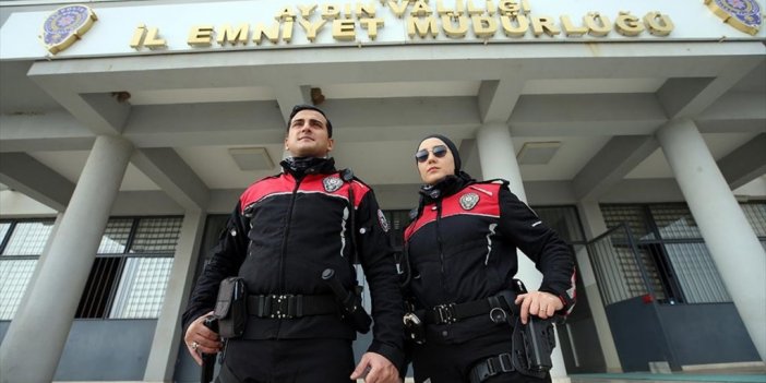 Aydınlı Polis Çift, Suçlulara Karşı Omuz Omuza Mücadele Veriyor