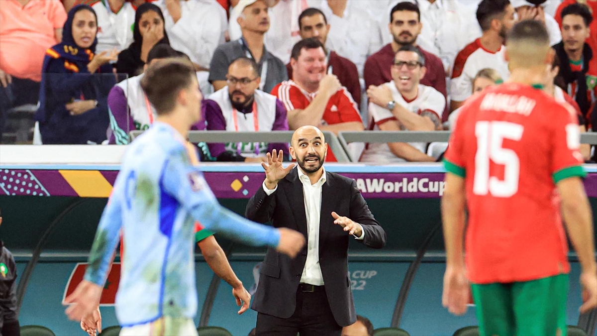 Fas Milli Takımı Teknik Direktörü Regragui: Sürpriz Yapmaya Çalışacağız