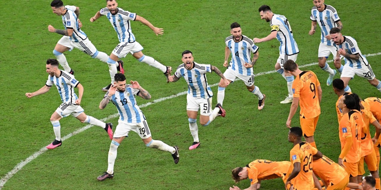 Arjantin Adını Yarı Finale Yazdırdı Ve Hırvatistan'ın Rakibi Oldu