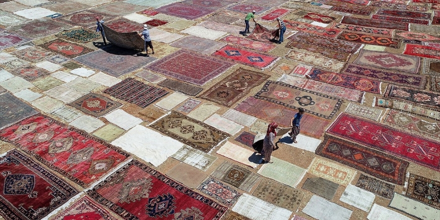 'Halı Tarlaları'nın Göz Alıcı Şöleni