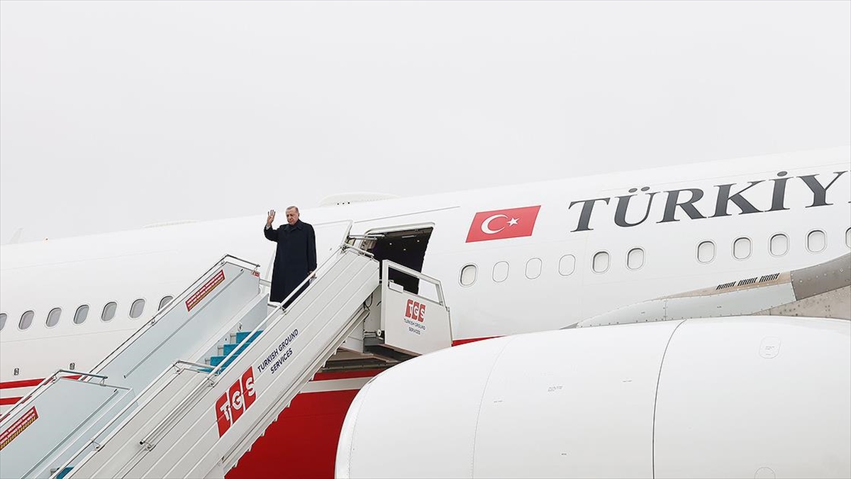 Cumhurbaşkanı Erdoğan, Katar'ın Başkenti Doha'ya Gitti