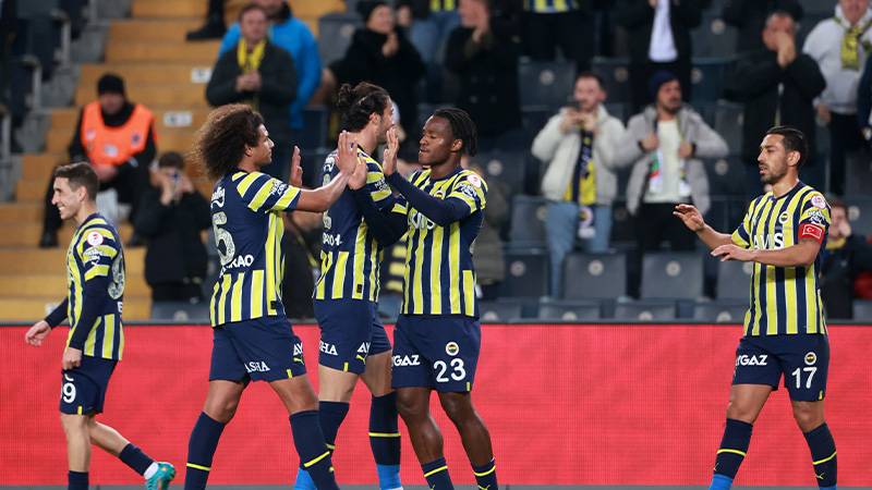 Fenerbahçe 3-1 kazandı, son 16'ya yükseldi