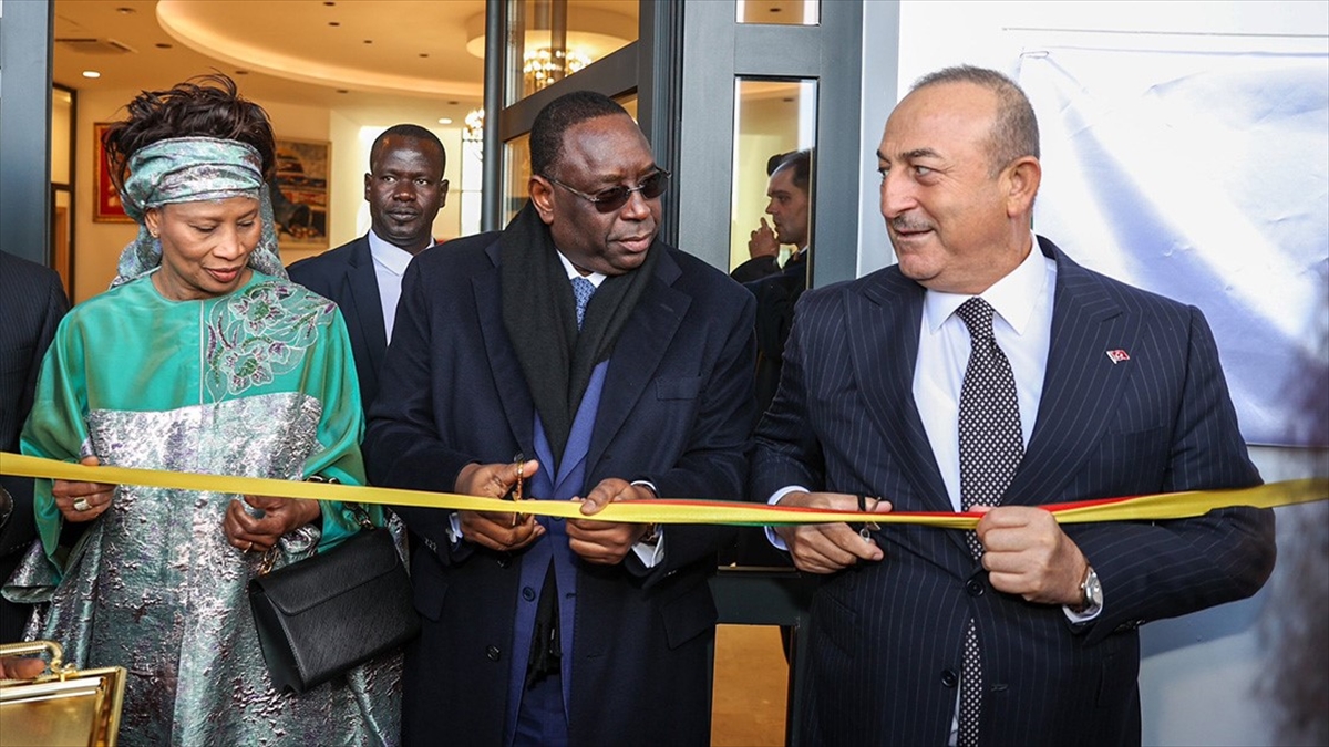 Çavuşoğlu, Senegal'in Ankara'daki Yeni Büyükelçilik Binasının Açılışına Katıldı