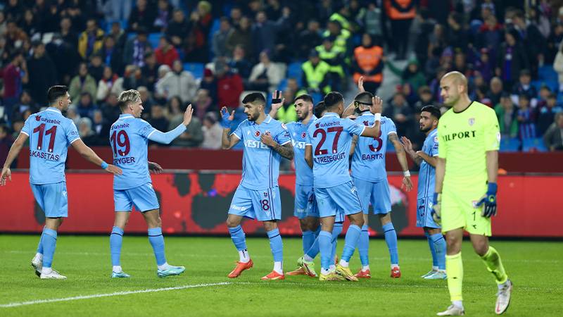 Ziraat Türkiye Kupası'nda Trabzonspor 3 golle üst turda