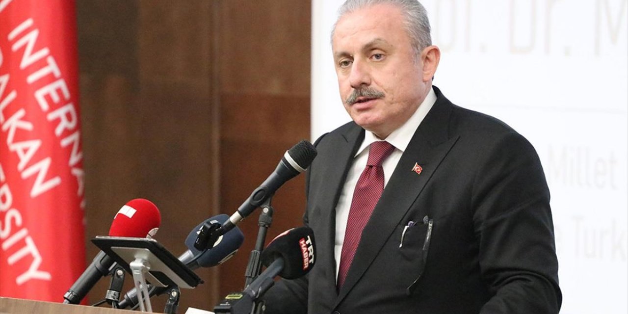 Tbmm Başkanı Şentop: Uluslararası Meselelere Bakarken Temel Perspektifimiz İnsanı Esas Alan Bir Bakış Açısıdır