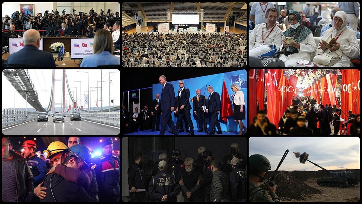 Türkiye'de 2022 Böyle Geçti