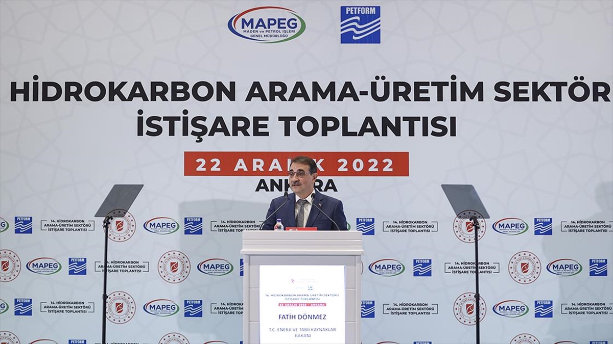 Bakan Dönmez: 2022 Yılı İtibarıyla 30'u Yerli, 10'u Yabancı Toplam 40 Şirket Arama-üretim Faaliyetlerinde Bulunuyor