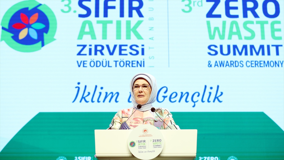 Emine Erdoğan: Bizlerle Başlayan Sıfır Atık Hareketi Gelecek Nesillere Miras Kalacak