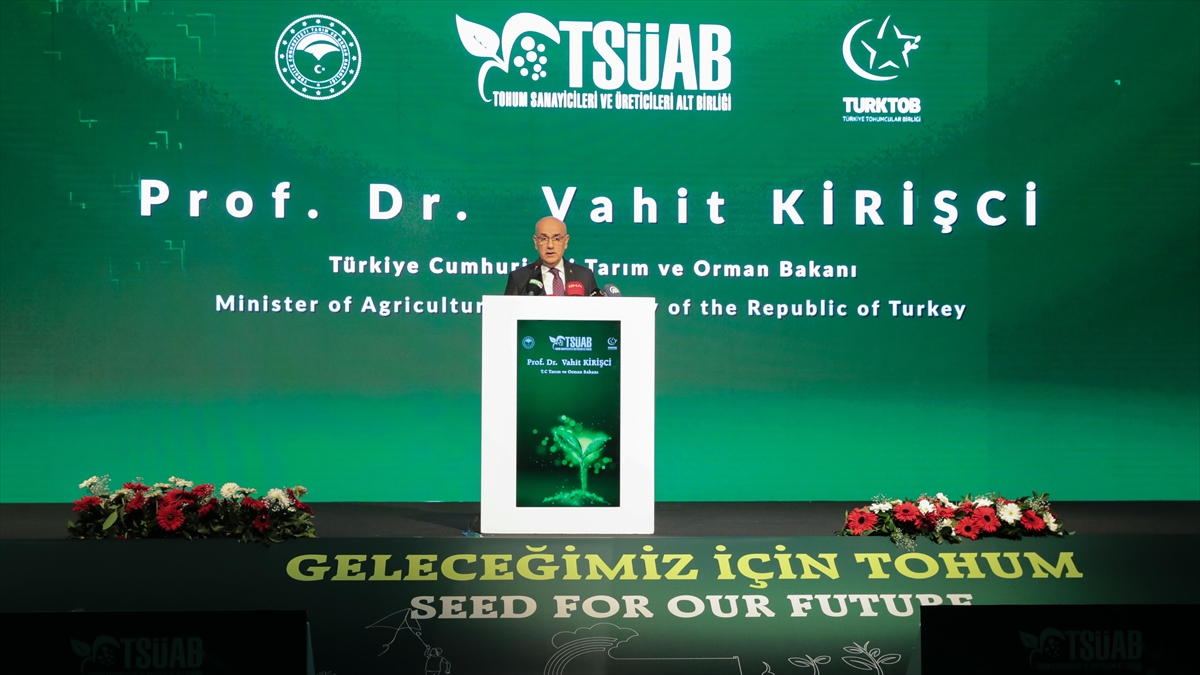 Tarım Ve Orman Bakanı Kirişci: Türkiye 132 Ülkeye Tohum İhracatı Gerçekleştiriyor