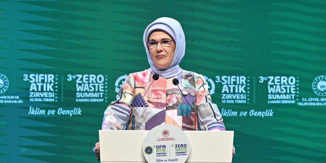Emine Erdoğan'dan "Uluslararası 3. Sıfır Atık Zirvesi Ve Ödül Töreni" Paylaşımı