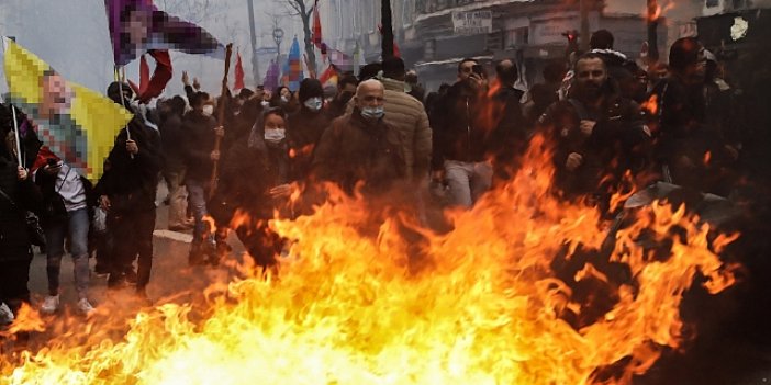 Paris caddeleri savaş alanına döndü! MHP'li Eski Vekilden dikkat çeken paylaşım