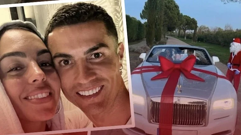 Georgina Rodriguez’den Ronaldo’ya çılgın yeni yıl hediyesi