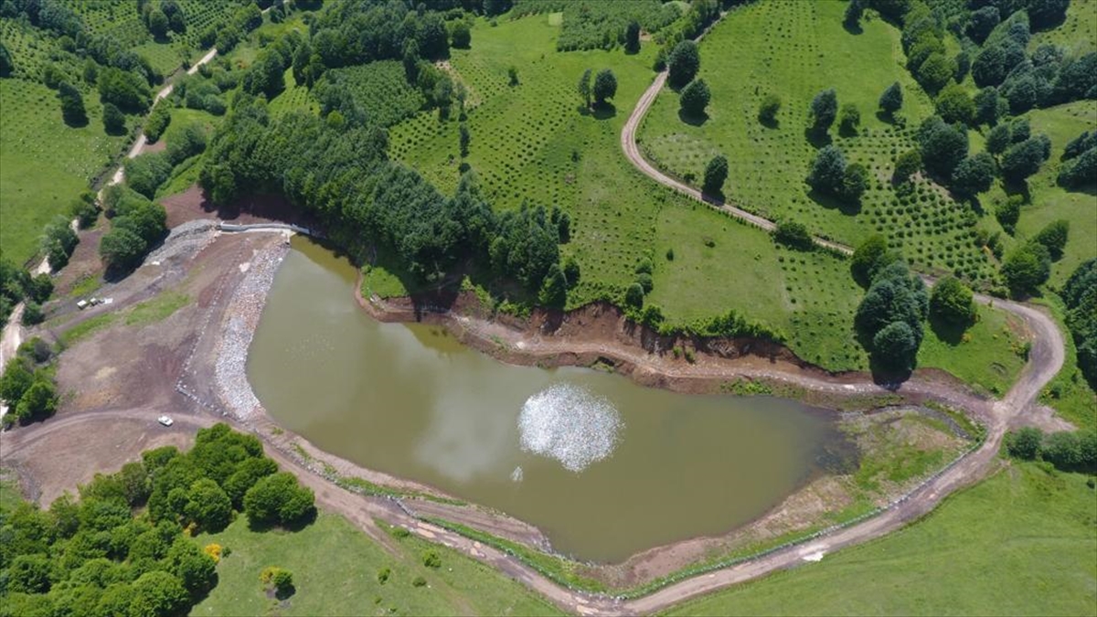 Ordu'da Kuraklık Riskine Karşı Tedbir Amacıyla 61 Gölet İnşa Edildi