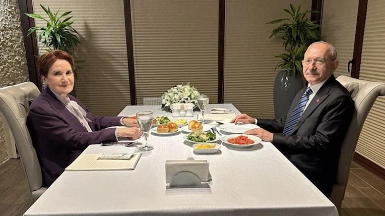 Kılıçdaroğlu ve Akşener bir araya geldi