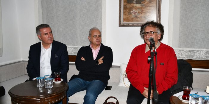 KUŞADALILAR ÇALIKUŞU’NDA RESSAM VE YAZAR BEDRİ BAYKAM’LA BULUŞTU