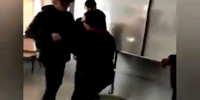 Liseli Zorbalardan Engelli Öğrenciye İşkence